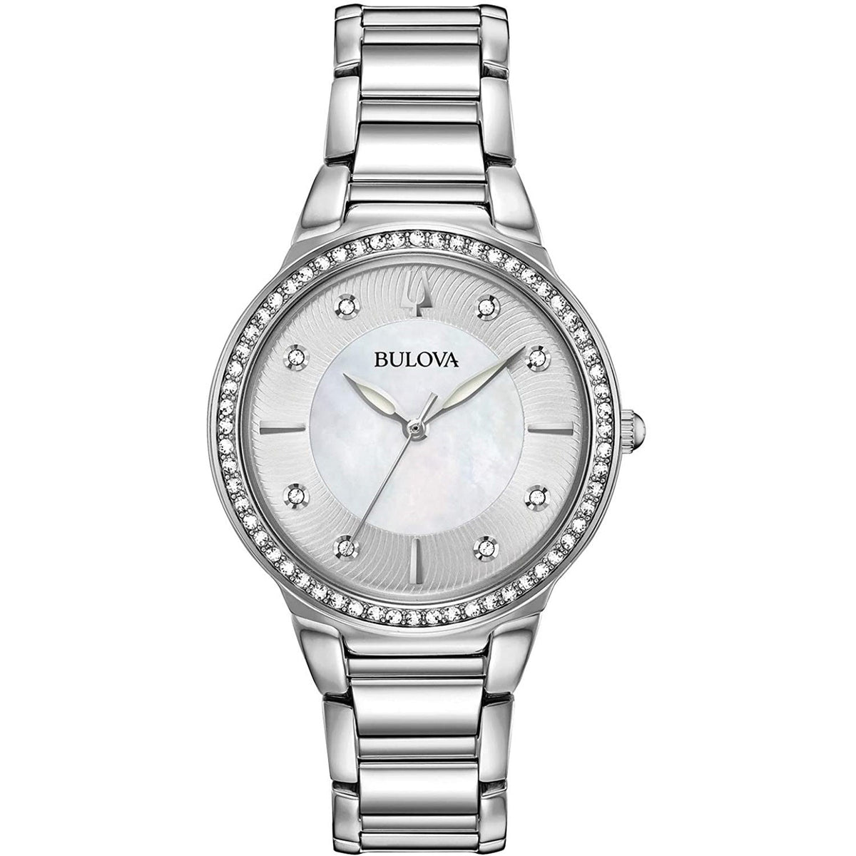 Bulova Men's 96L267 Dress  Diamond Stainless Steel Watch