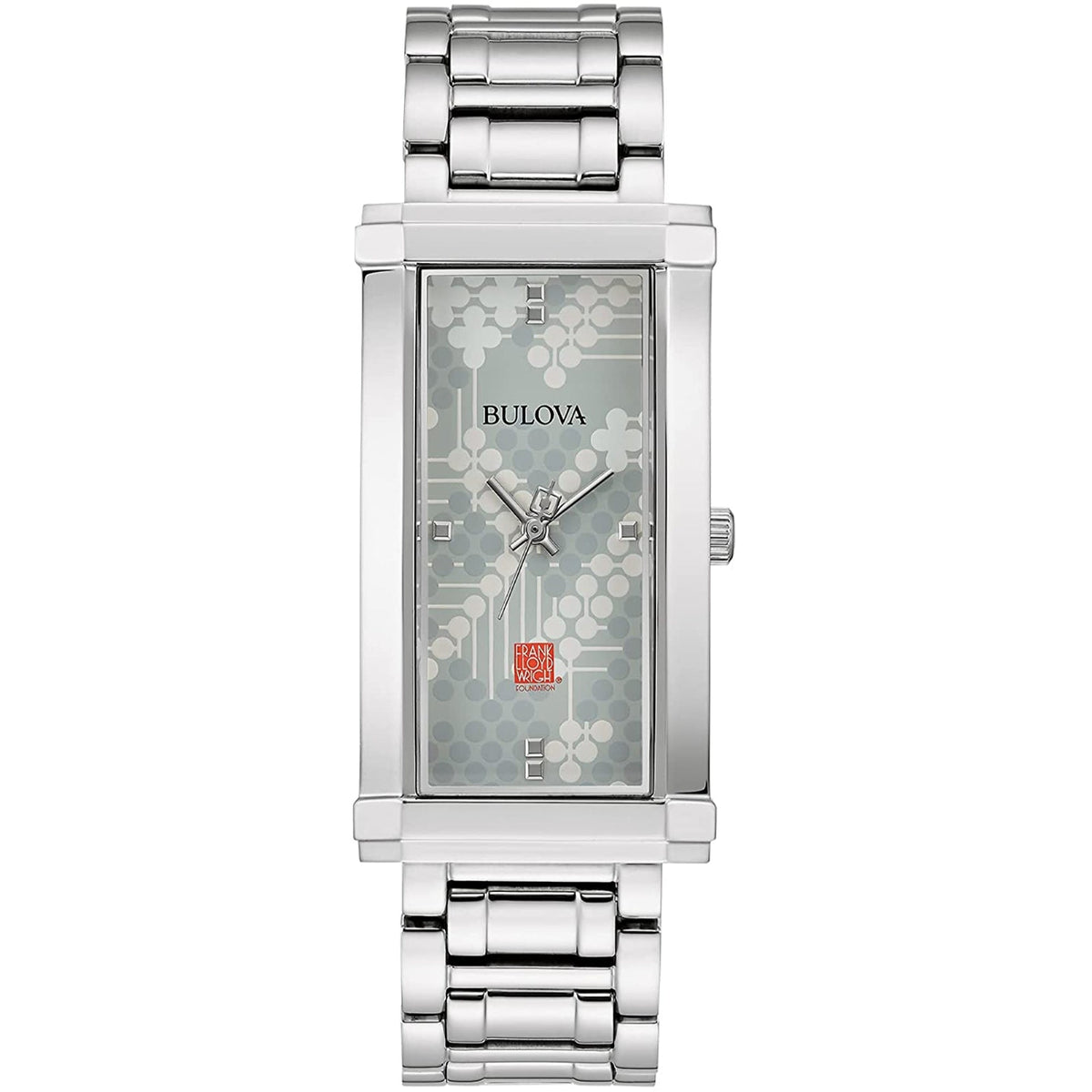 Bulova Women's 96L286 Frank Lloyd Wright Stainless Steel Watch
