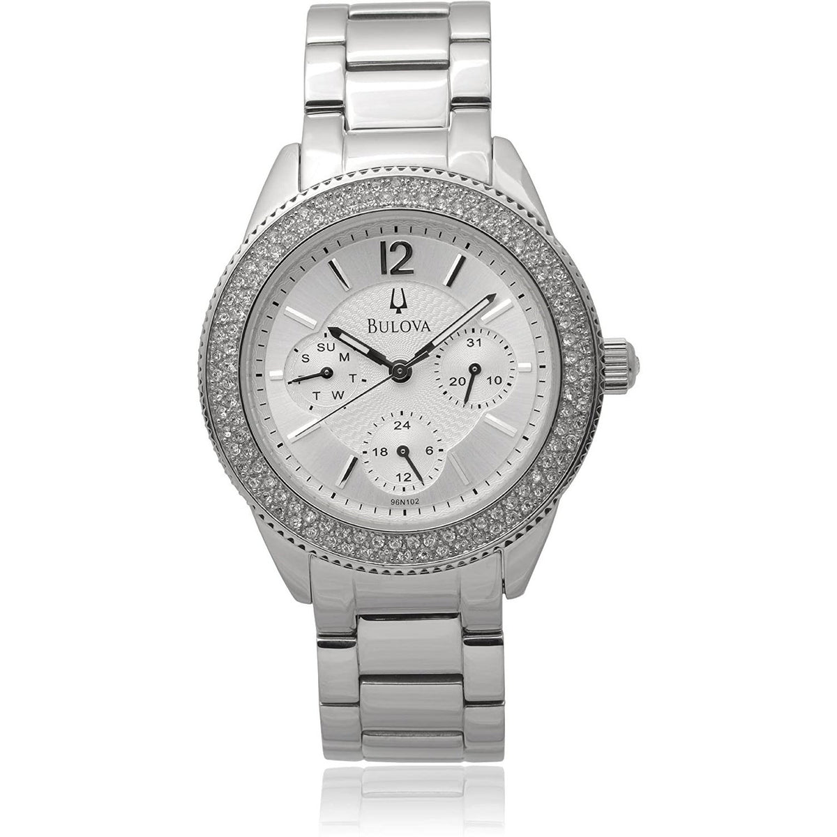 Bulova Women&#39;s 96N102 Bulova Stainless Steel Watch