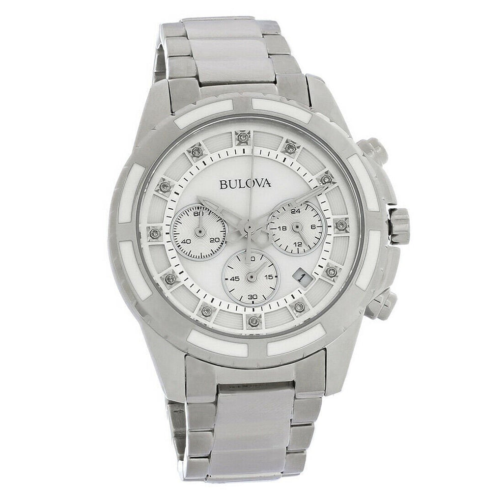 Bulova Women's 96P190 Classic Chronograph Stainless Steel Watch