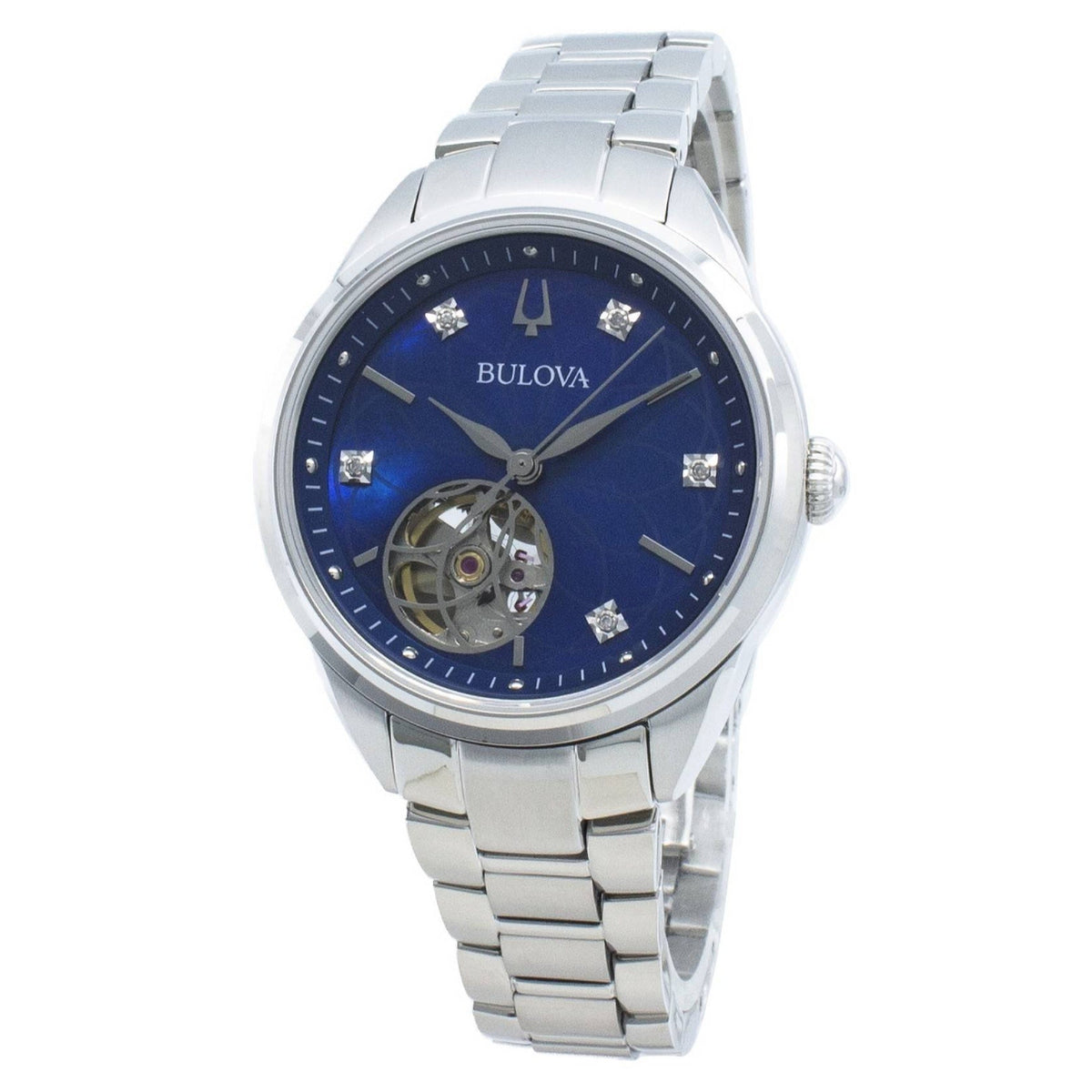 Bulova Women's 96P191 Classics Diamonds Stainless Steel Watch