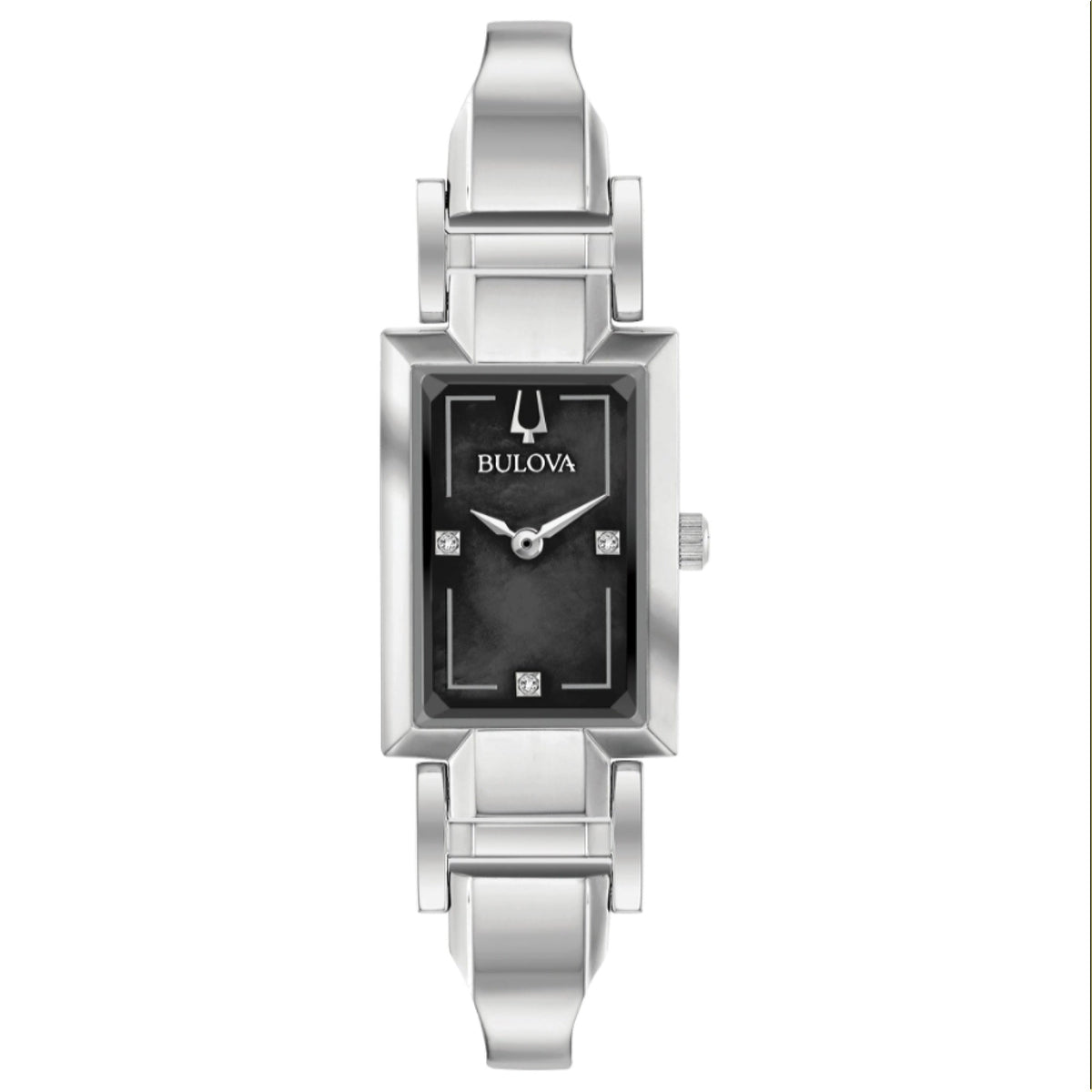Bulova Women's 96P209 Classic Diamond Stainless Steel Watch