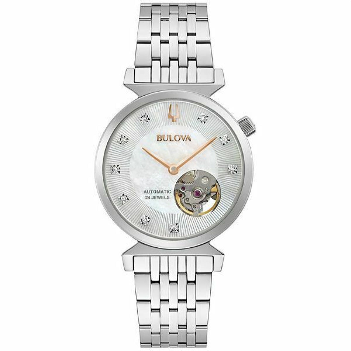 Bulova Women's 96P222 Regatta Stainless Steel Watch