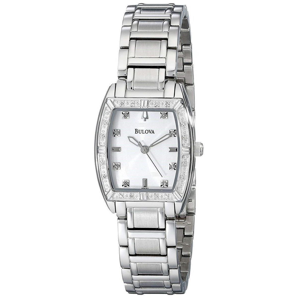 Bulova Women&#39;s 96R162 Highbridge Diamond Stainless Steel Watch