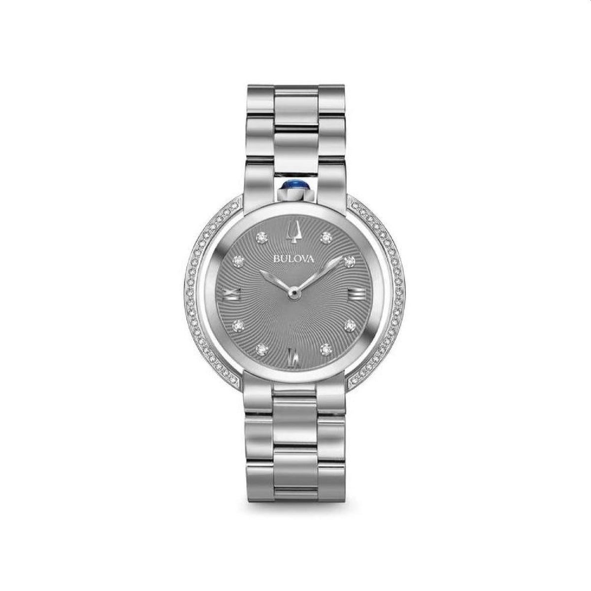 Bulova Women's 96R219 Rubaiyat Diamond Stainless Steel Watch
