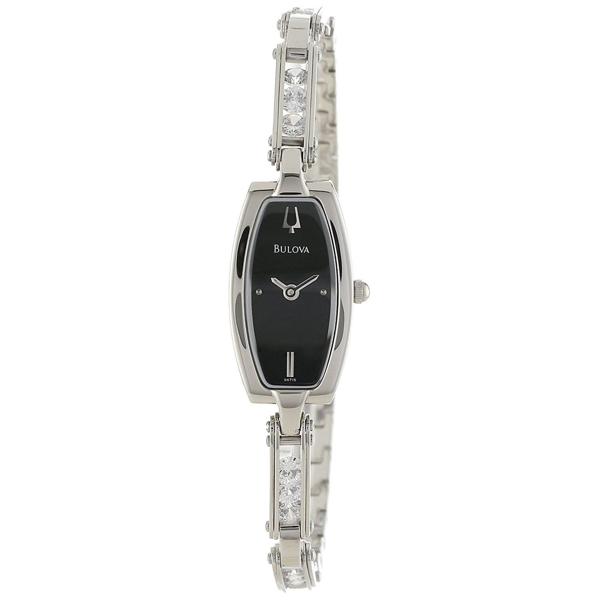 Bulova Women&#39;s 96T15 Crystal Stainless Steel Watch