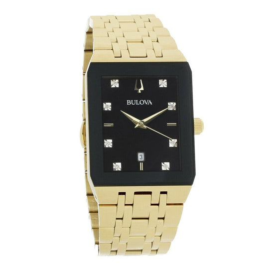Bulova Men's 97D118 ModernÂ  Gold-Tone Stainless Steel Watch