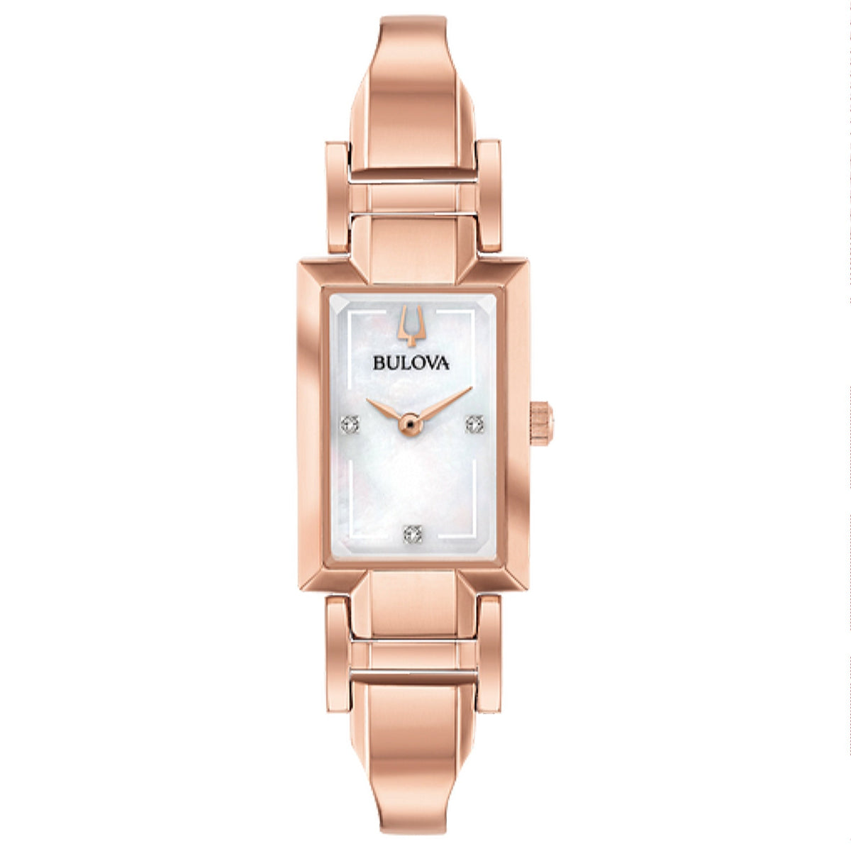 Bulova Women&#39;s 97P142 Classic Crystal Gold-Tone Stainless Steel Watch