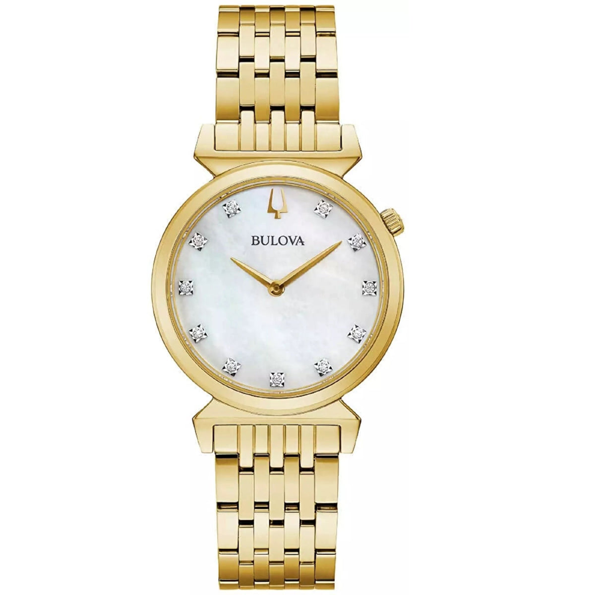 Bulova Women's 97P149 Regatta Gold-Tone Stainless Steel Watch