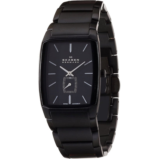 Skagen Black Label Men's 984XLBXB Black Stainless Steel Watch