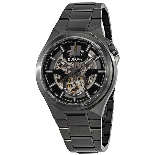 Bulova Men's 98A179 Classic Black Stainless Steel Watch