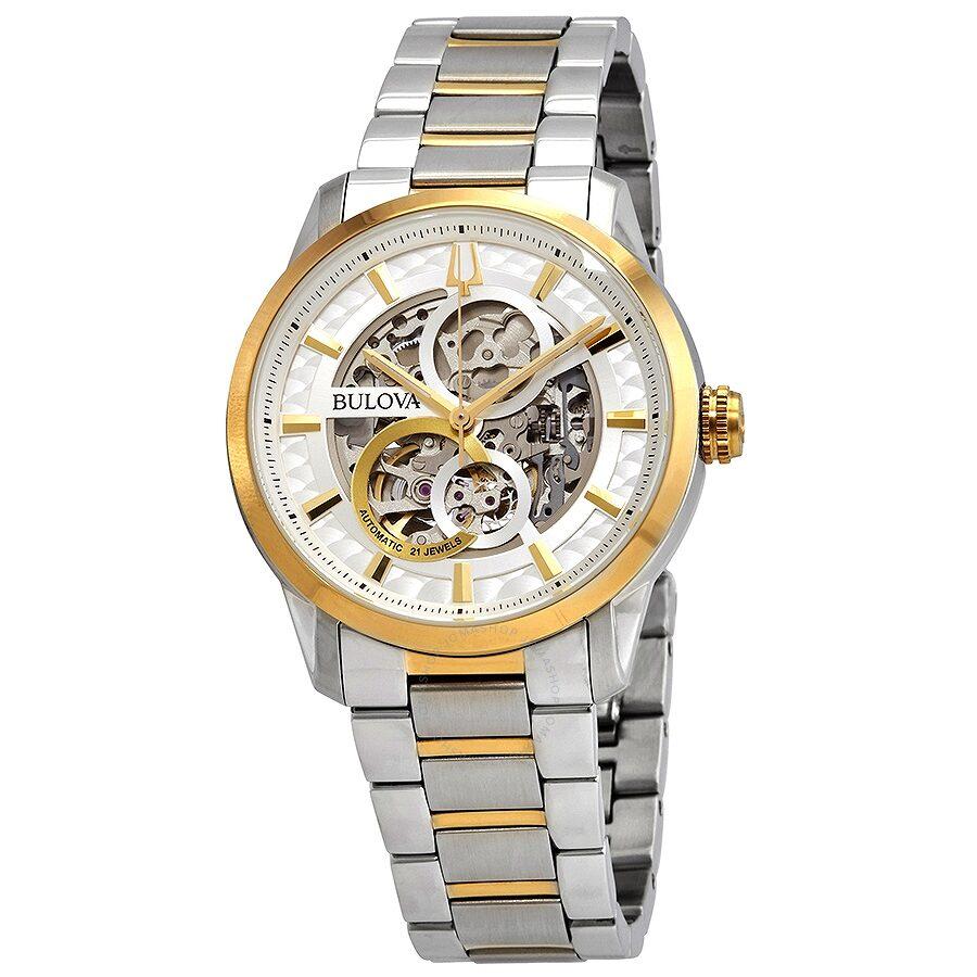 Bulova Men's 98A214 Sutton Two-Tone Stainless Steel Watch