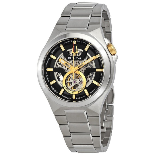 Bulova Men's 98A224 Maquina Stainless Steel Watch