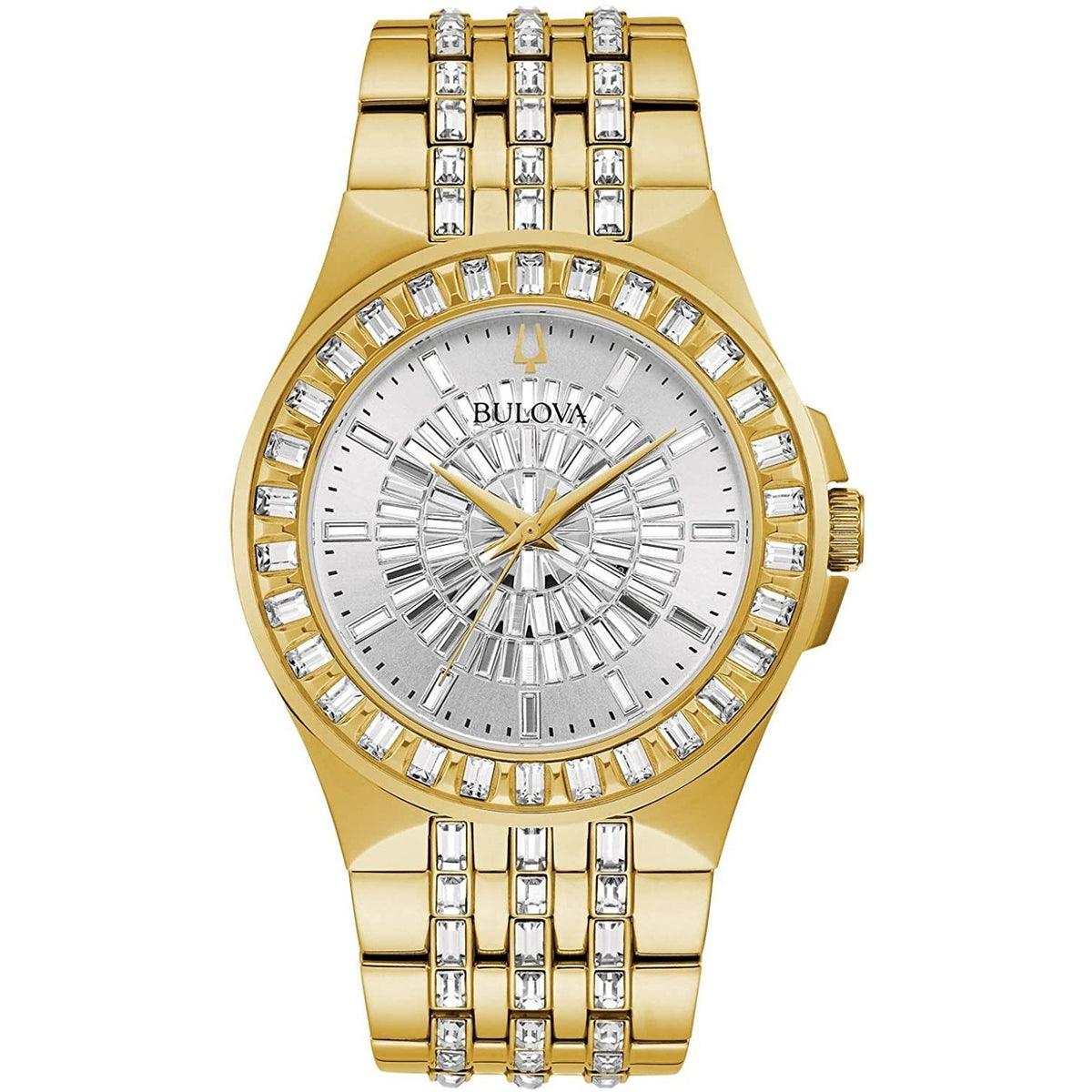 Bulova Men's 98A239 Dress  Gold-Tone Watch