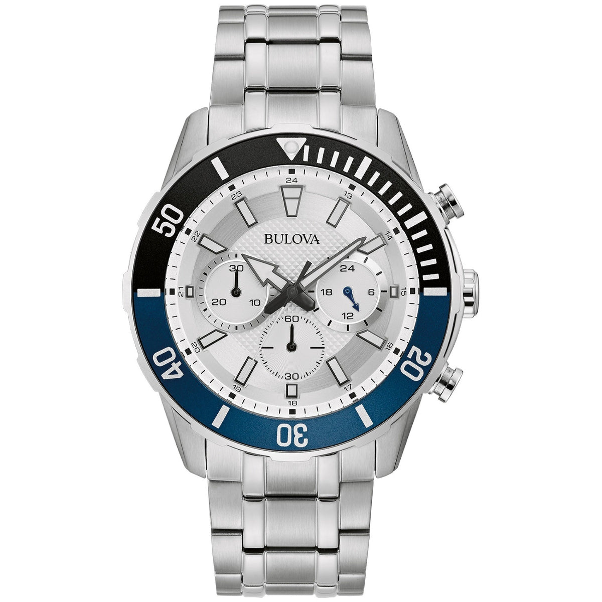 Bulova Men's 98A257 Bulova Chronograph Stainless Steel Watch