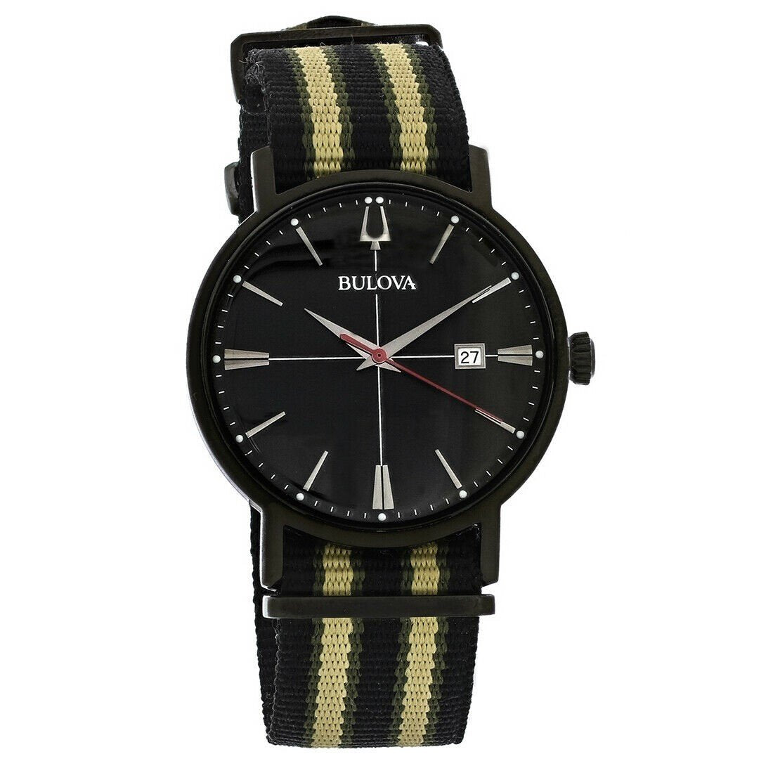 Bulova Men's 98B340 Aerojet Multicolored Fabric Watch