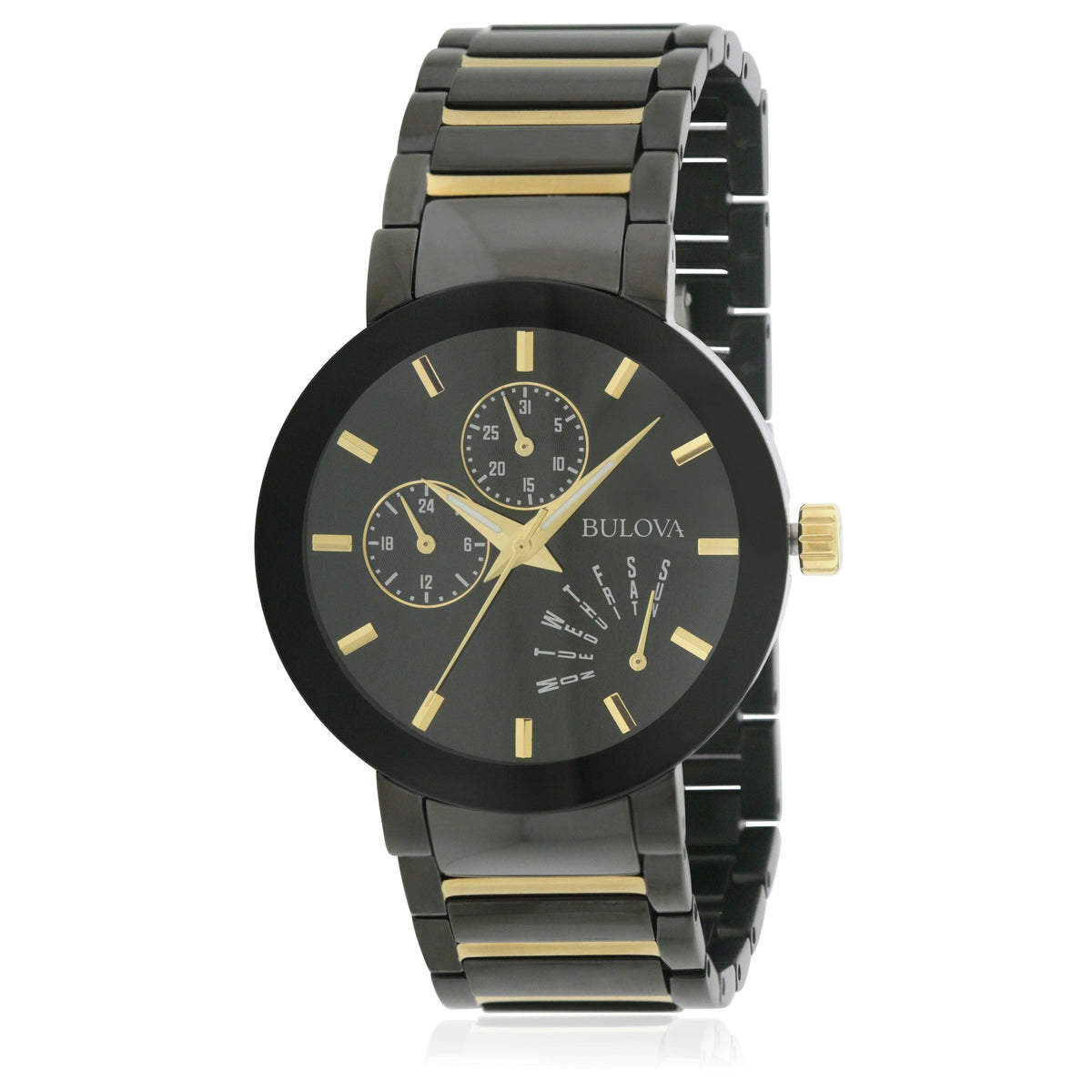 Bulova Men&#39;s 98C124 Modern Two-Tone Stainless Steel Watch
