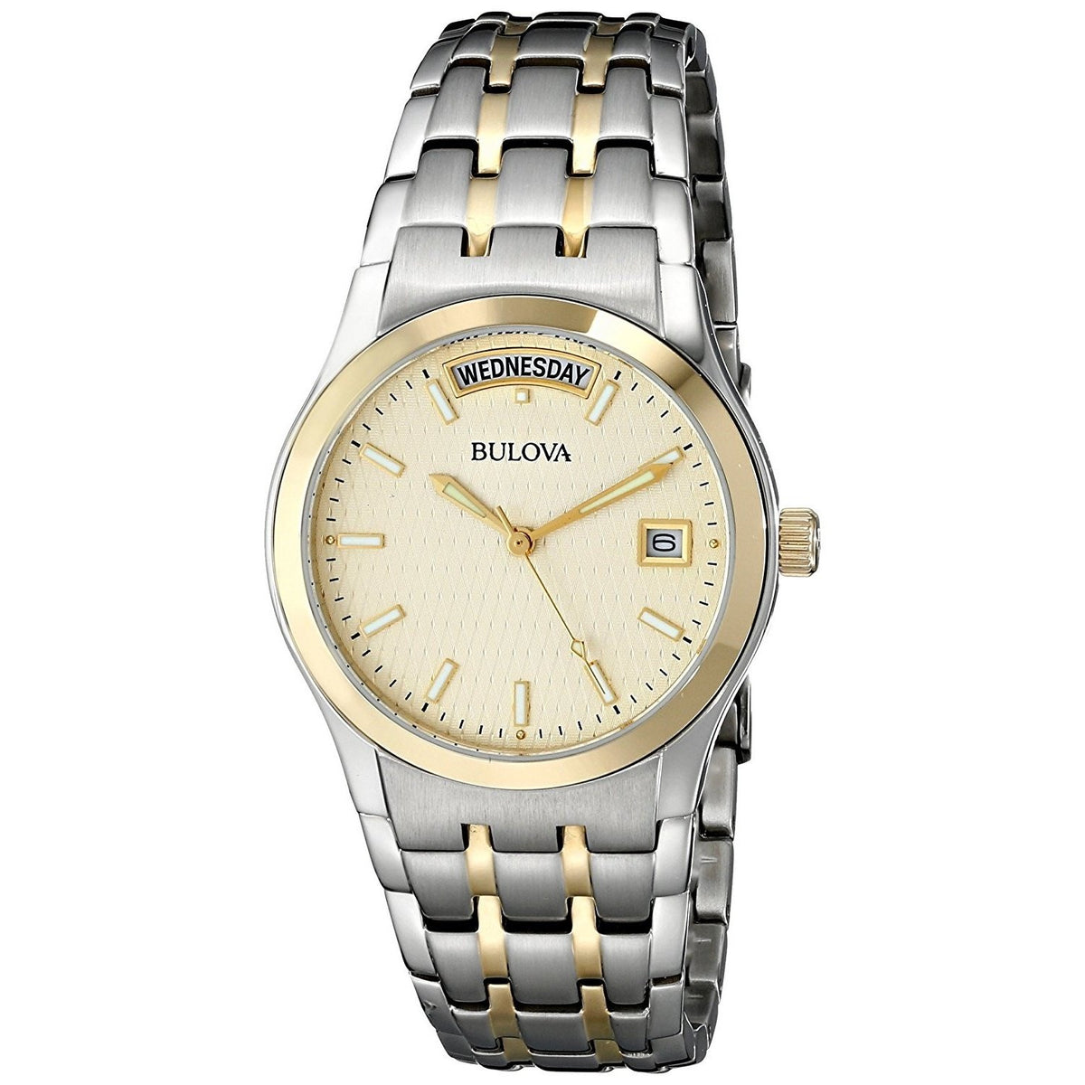Bulova Men&#39;s 98C60 Two-Tone Stainless Steel Watch