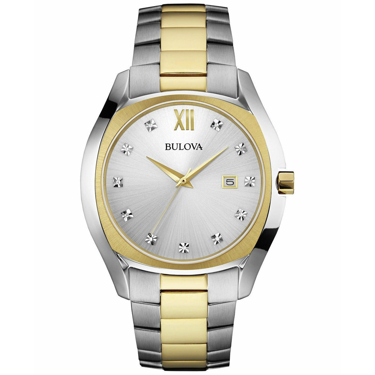 Bulova Men's 98D125 Classic Two-Tone Stainless Steel Watch