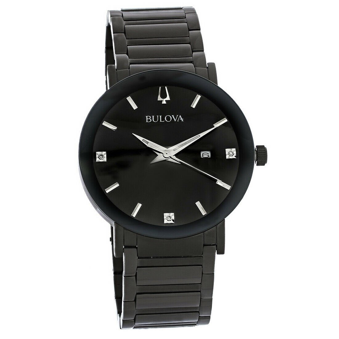 Bulova Men&#39;s 98D158 Futuro Grey Stainless Steel Watch