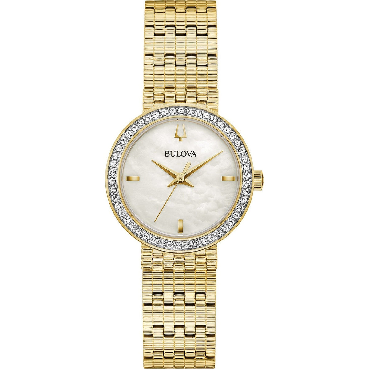 Bulova Women&#39;s 98L278 Bulova Gold-Tone Stainless Steel Watch