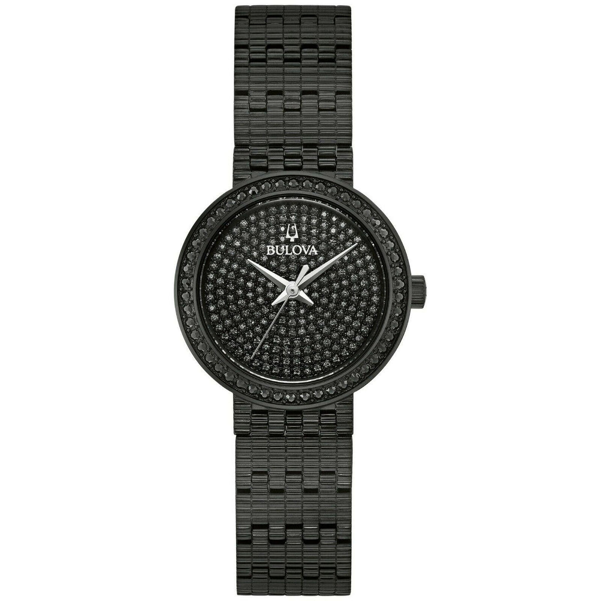 Bulova Women's 98L279 Bulova Black Stainless Steel Watch