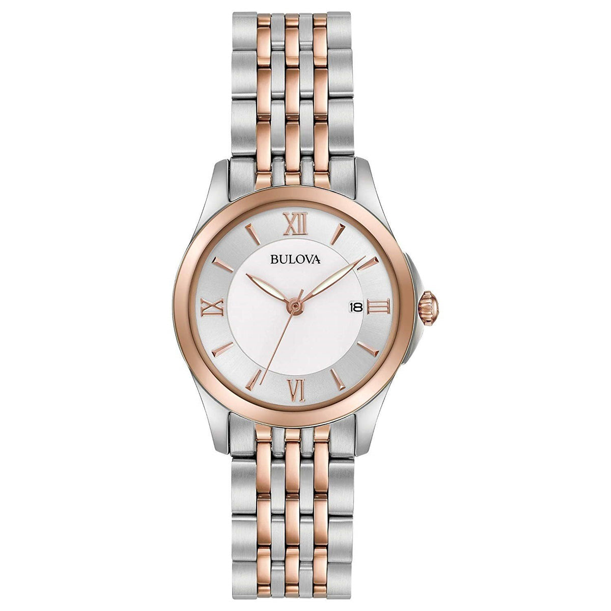 Bulova Women's 98M125 Classic Two-Tone Stainless Steel Watch