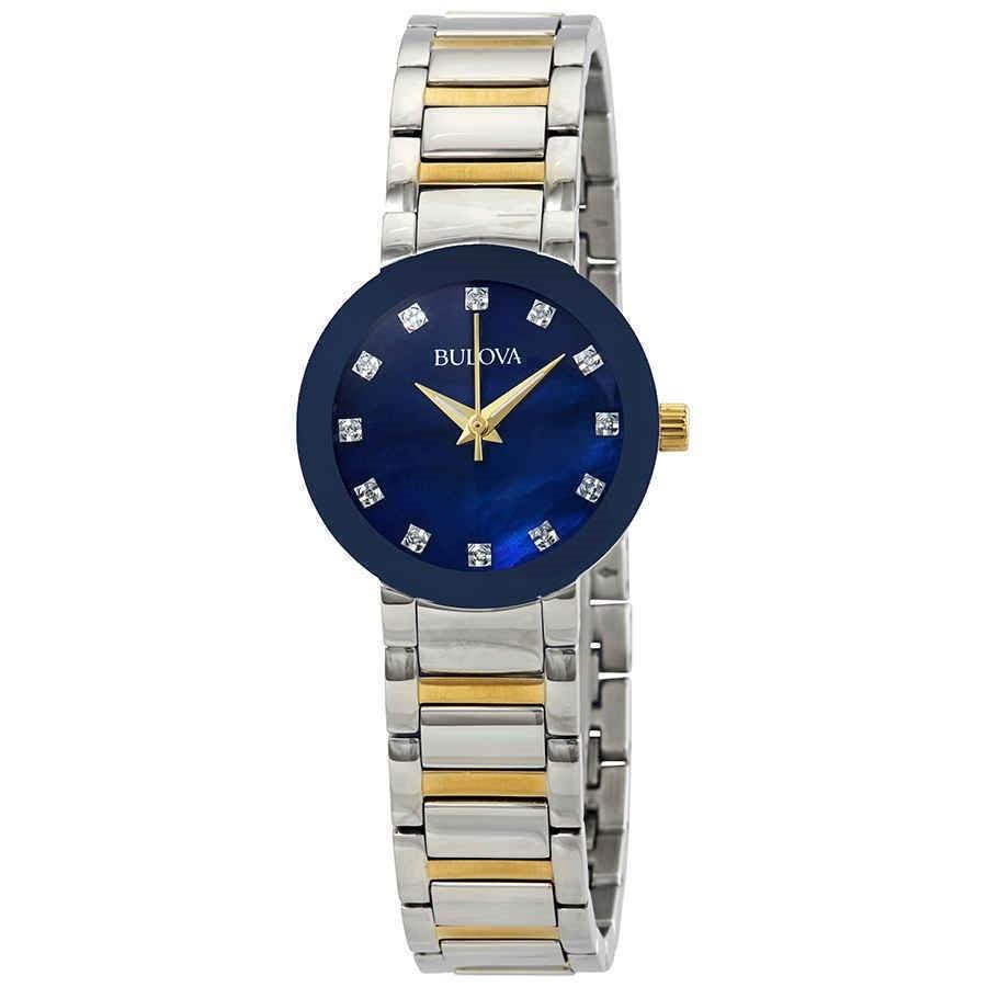 Bulova Women&#39;s 98P157 Modern Two-Tone Stainless Steel Watch