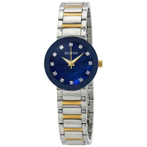 Bulova Women s 96R193 Diamond Stainless Steel Watch Bezali