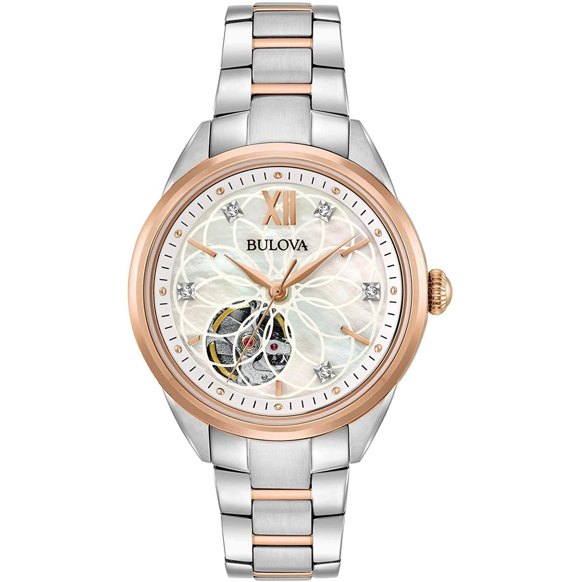 Bulova Women's 98P170 Classics Diamond Stainless Steel Watch