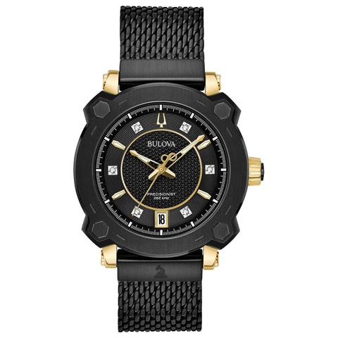 Bulova Women's 98P173 Grammy Awards Special Edition Precisionist Black Stainless Steel Watch