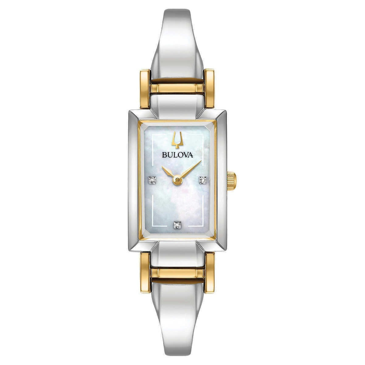 Bulova Women's 98P188 Classic Diamond Stainless Steel Watch