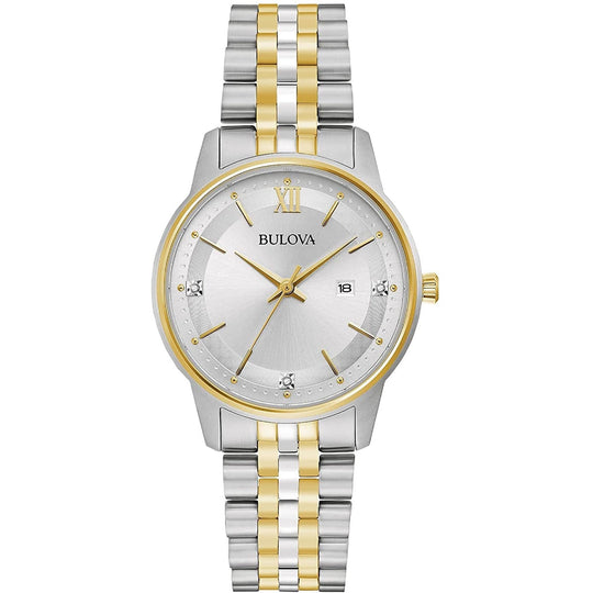 Bulova Women's 98P197 Bulova Two-Tone Stainless Steel Watch