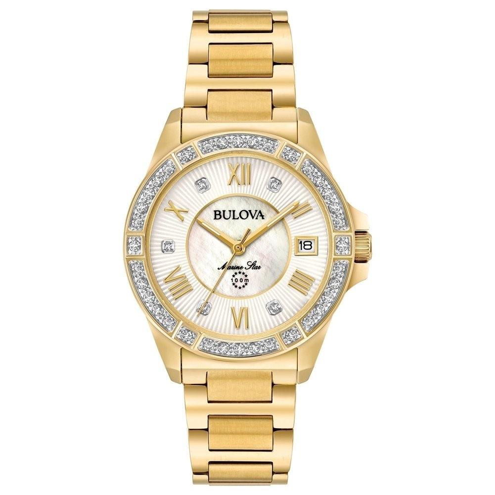 Bulova Women's 98R235 Casual  Gold-Tone Stainless Steel Watch
