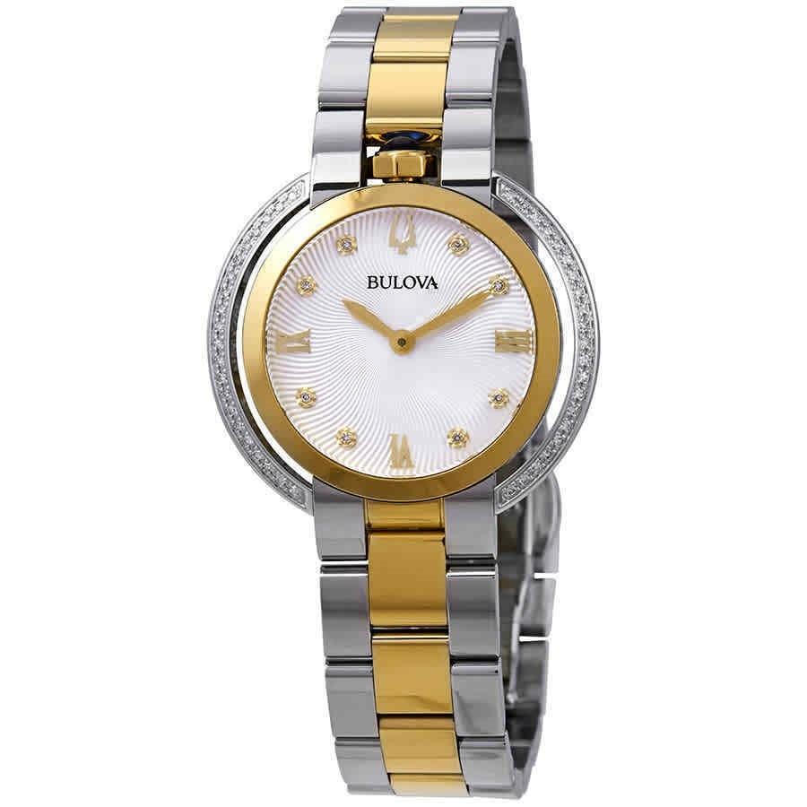 Bulova Women's 98R246 Rubaiyat Two-Tone Stainless Steel Watch