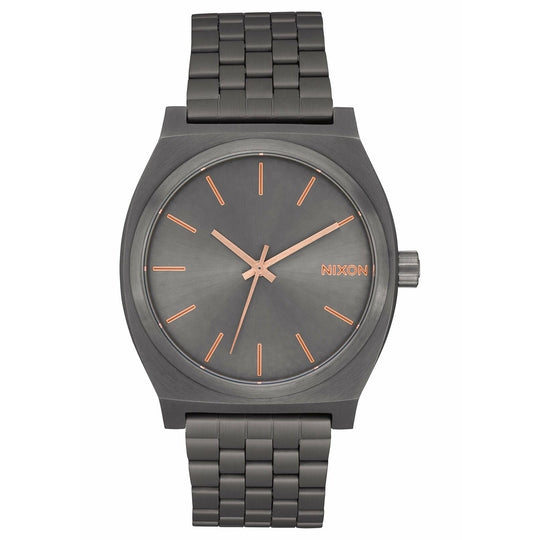 Nixon Men's A045-2785 Time Teller Grey Stainless Steel Watch