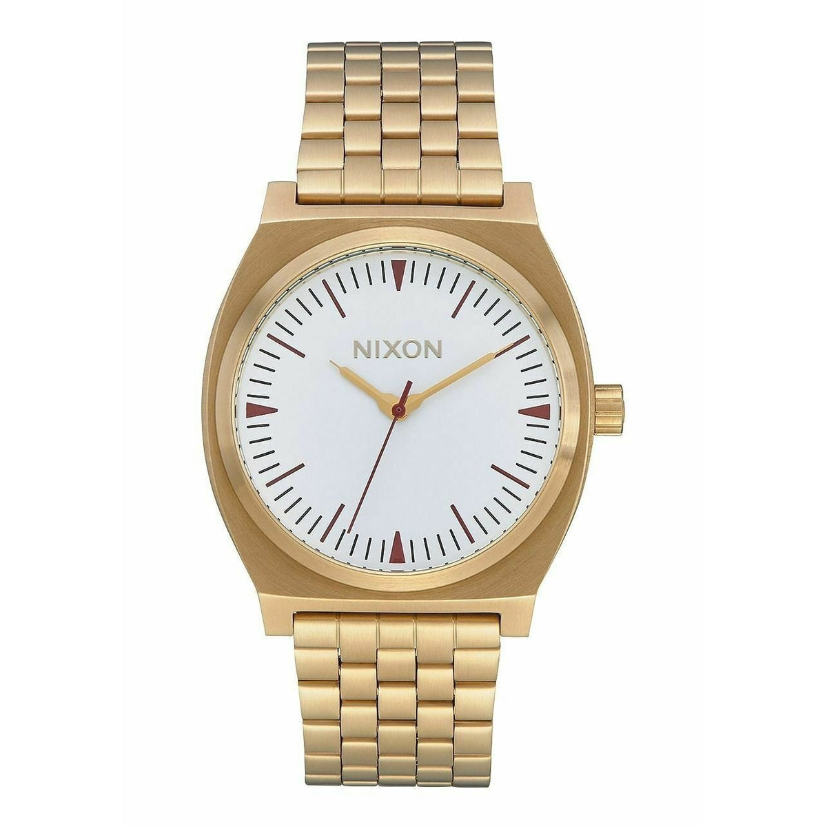 Nixon Unisex A045-3004 Time Teller Gold-Tone Stainless Steel Watch