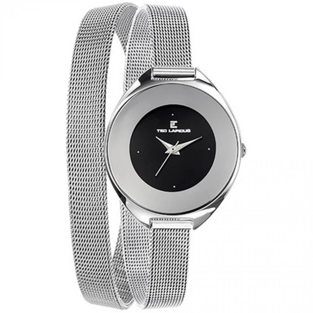 Ted Lapidus Women's A0549RNPX Classic Stainless Steel Watch