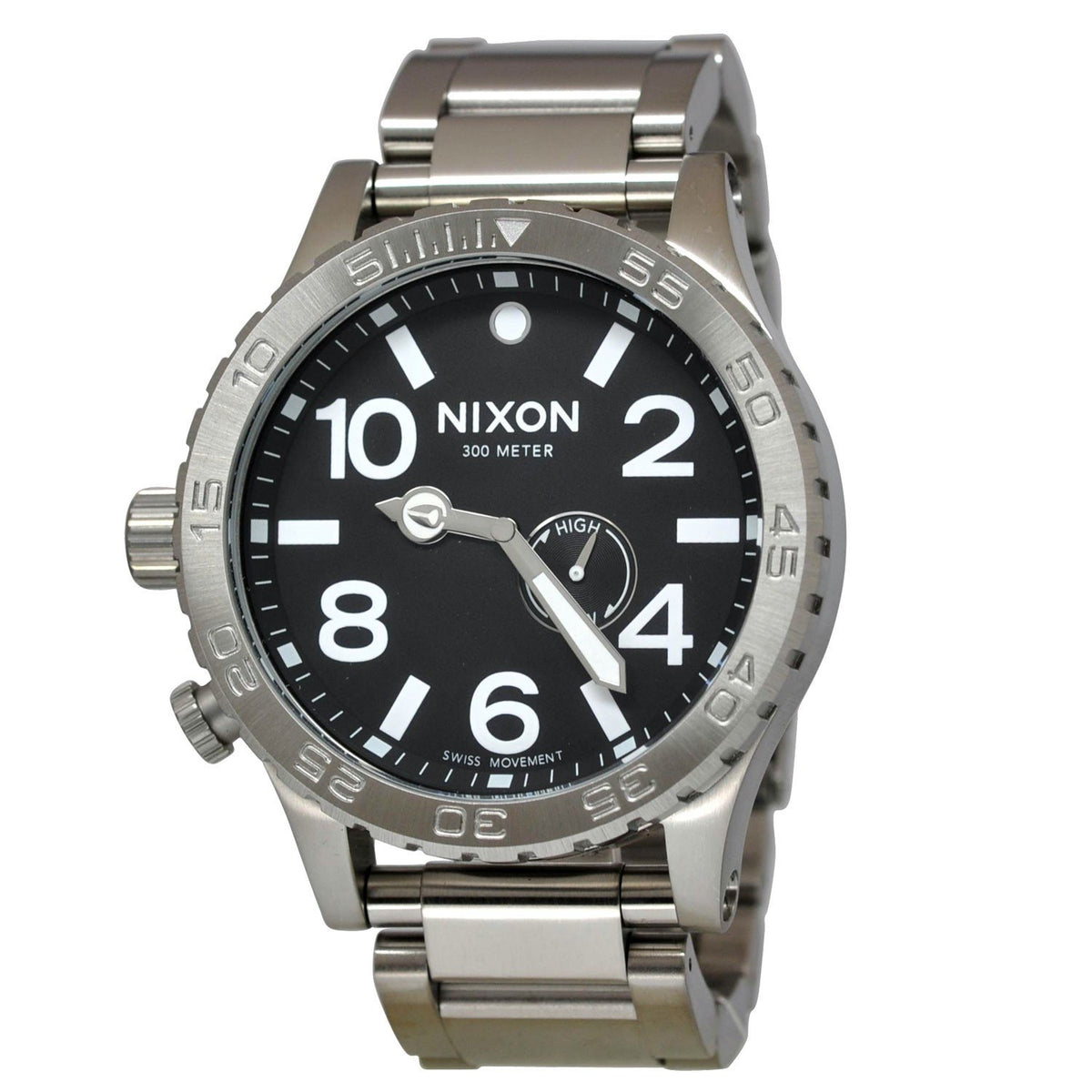 Nixon Men&#39;s A057-000 The Tide Stainless Steel Watch