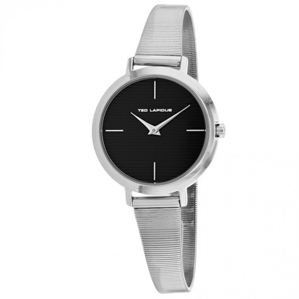 Ted Lapidus Women's A0712INIX Classic Stainless Steel Watch