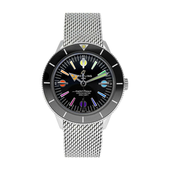 Breitling Men's A103701A1B1A1 Superocean Heritage Stainless Steel Watch