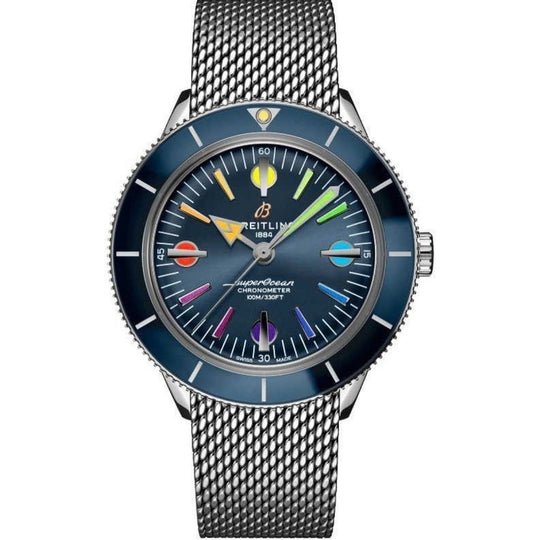 Breitling Men's A103702A1C1A1 Superocean Heritage Stainless Steel Watch