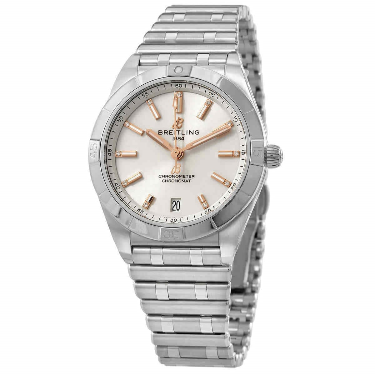 Breitling Women's A10380101A2A1 Chronomat Stainless Steel Watch