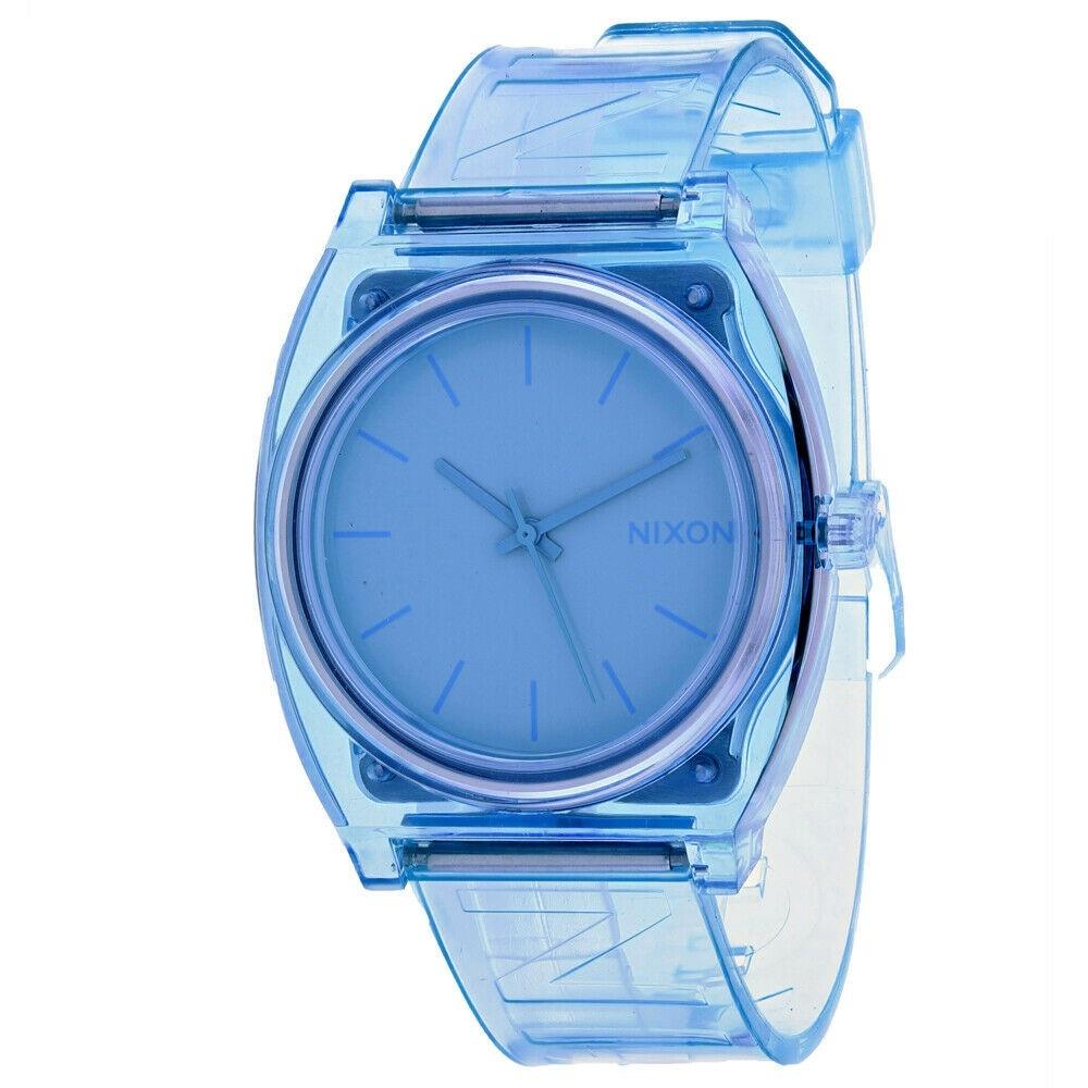 Nixon Women&#39;s A119-3143 Time Teller Blue Silicone Watch