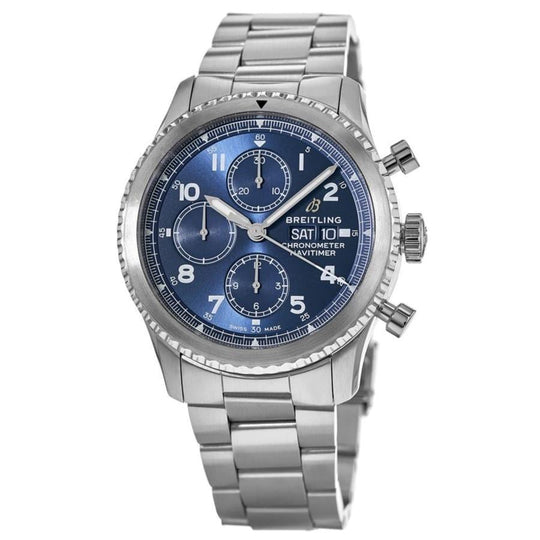 Breitling Men's A1331410-C997-189A Navitimer 8 Chronograph Stainless Steel Watch