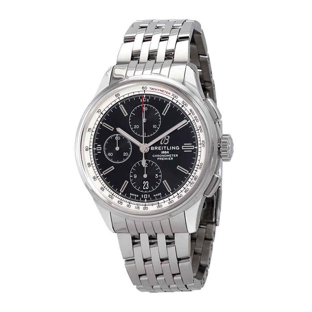 Breitling Men&#39;s A1331535-BG97-452A Premier  Chronograph Stainless Steel Watch