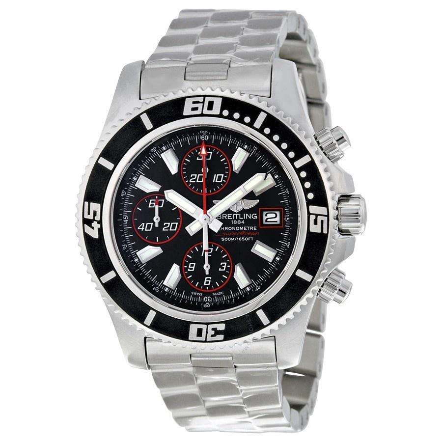 Breitling Men&#39;s A1334102-BA81-162A Superocean Chronograph II Chronograph Stainless Steel Watch