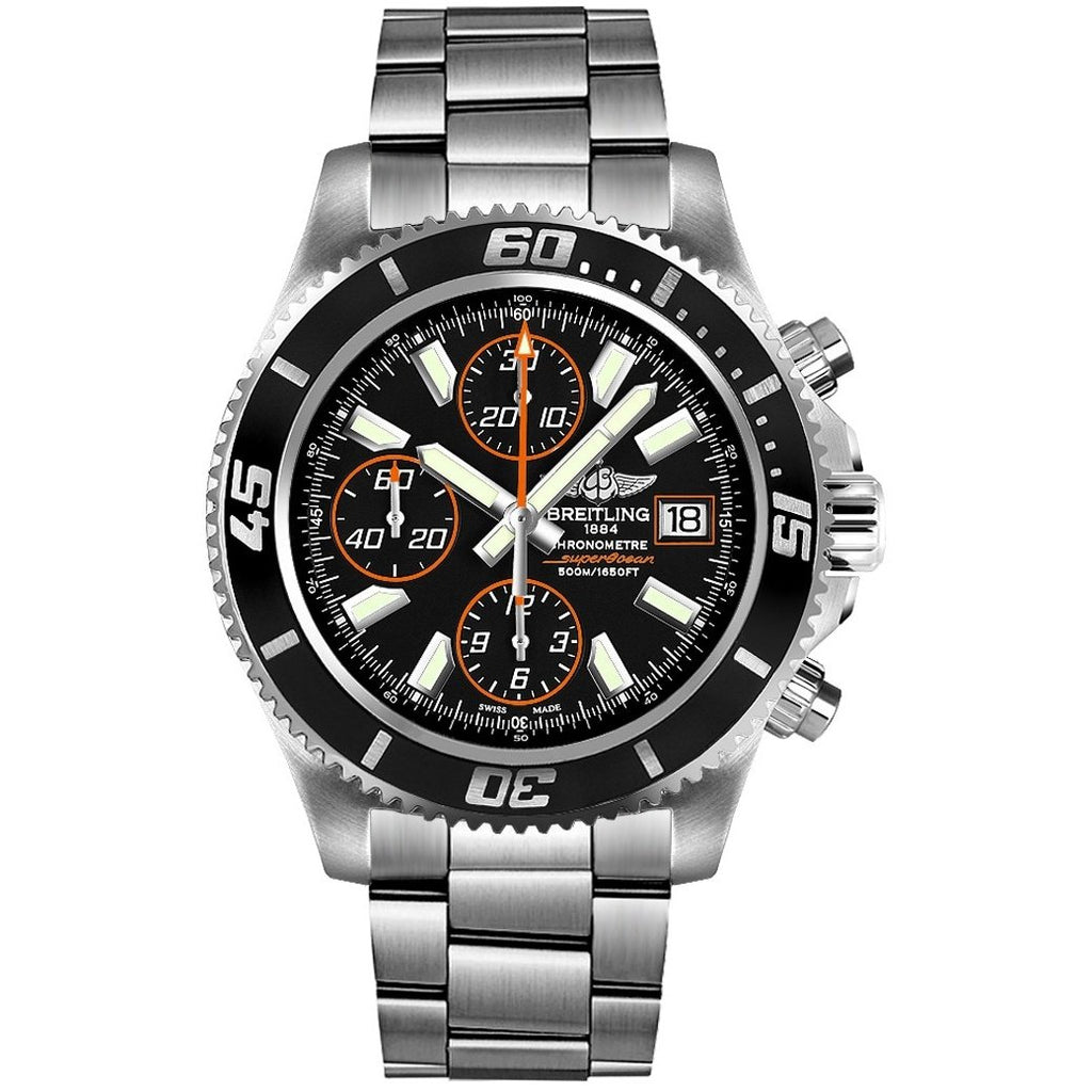 Breitling Men's A1334102-BA85-134A Superocean II 44 Chronograph