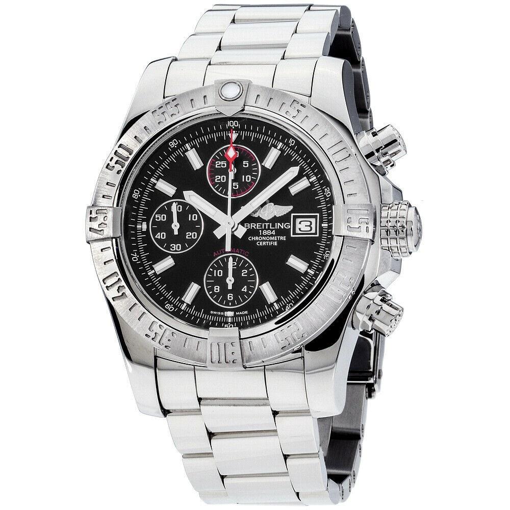 Breitling Men&#39;s A1338111-BC32-170A Avenger II Chronograph Stainless Steel Watch