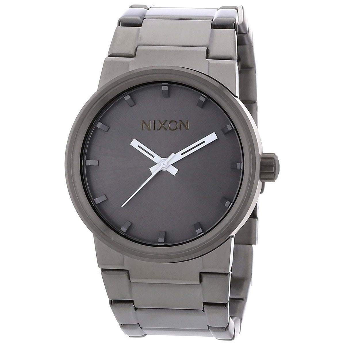 Nixon Men&#39;s A160-632 Cannon Gunmetal Stainless Steel Watch